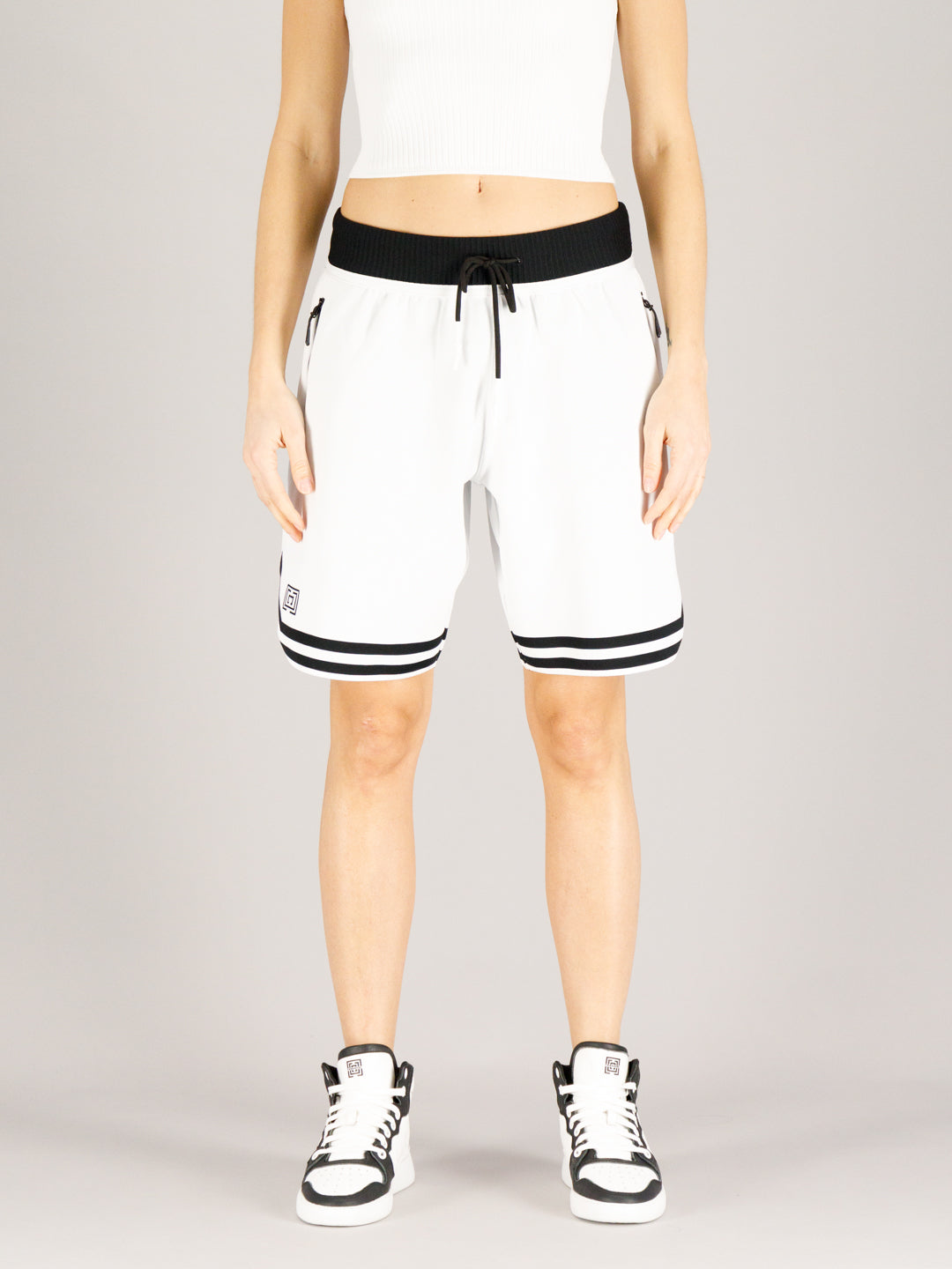 LEON SHORTS WHITE