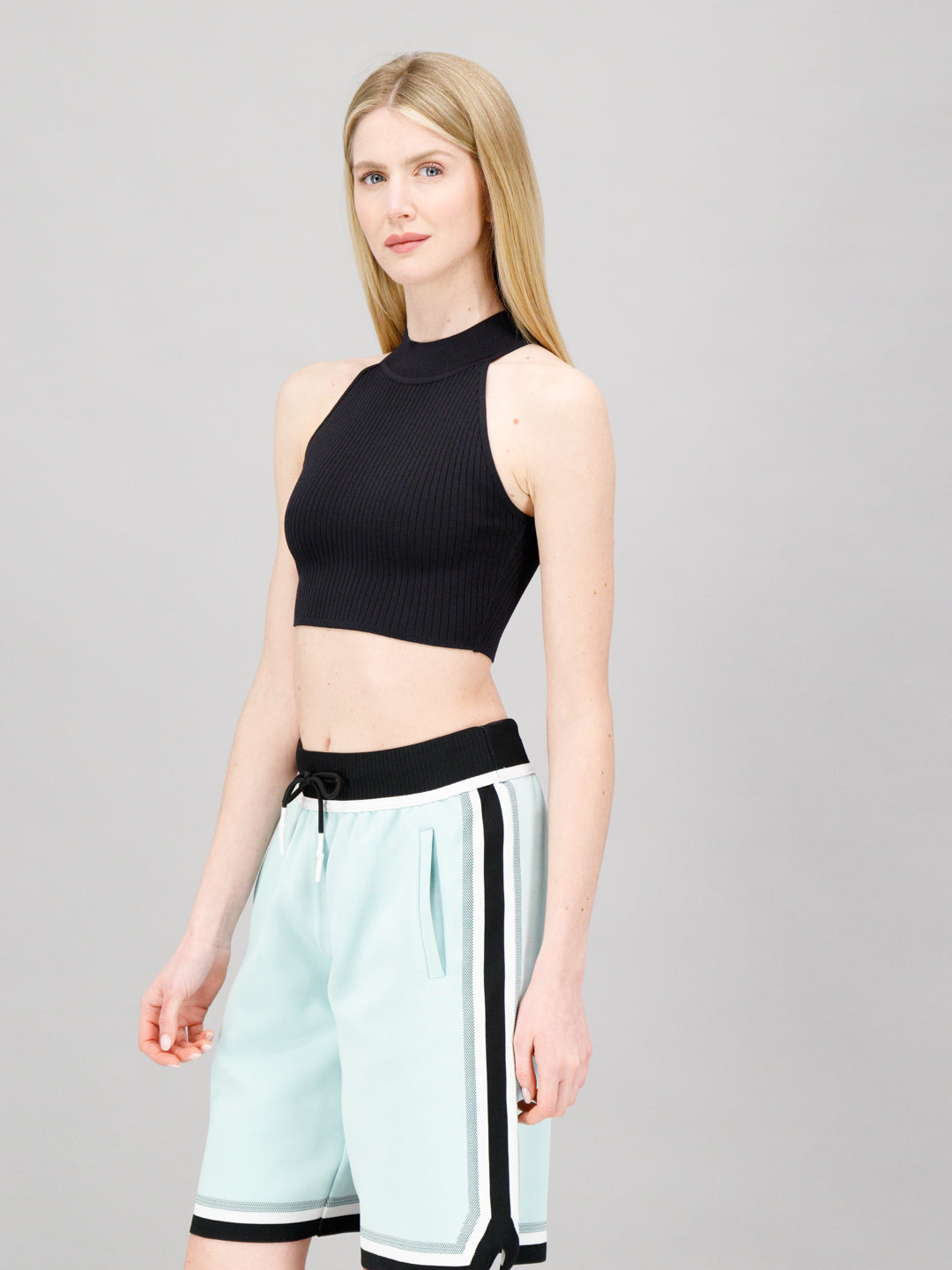 CHANEL TOP BLACK