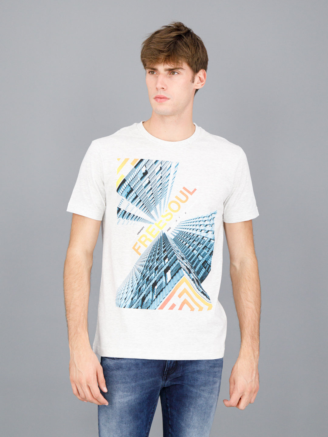 TROON ECRU MEL D156 OFF WHITE