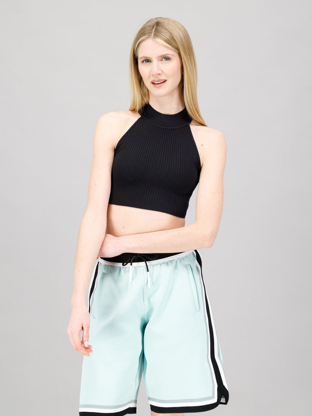 CHANEL TOP BLACK