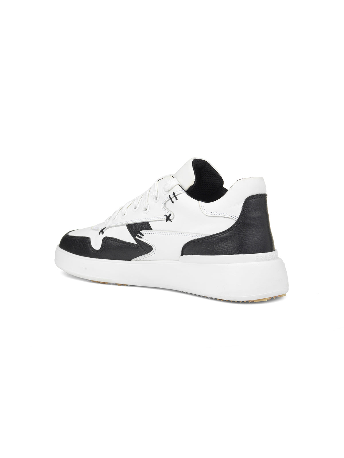 FREEDOR LEATHER WHITE BLACK