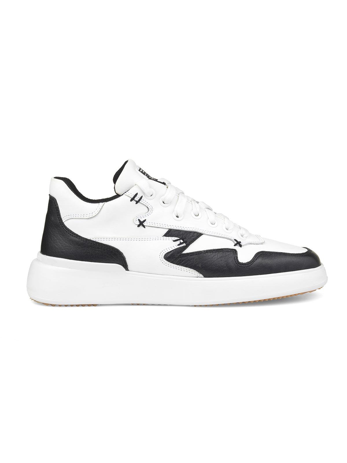 FREEDOR LEATHER WHITE BLACK