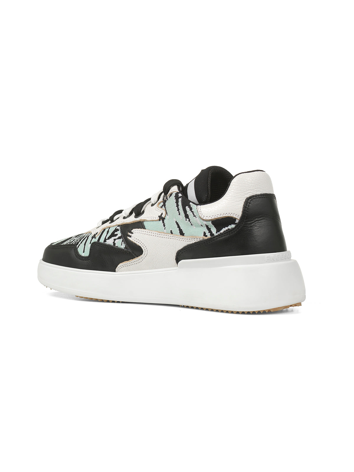 FREEDOR KNIT BASKET D3 WHITE BLACK TIFFANY